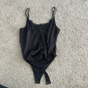 Abercrombie & Fitch Women’s Bodysuit with Lace Detail
